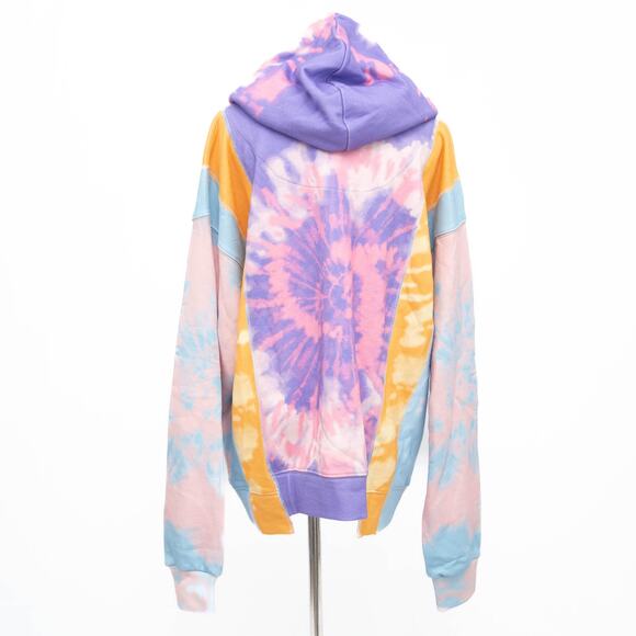 Pistola Kaleidoscope Pink Purple Tie Dye Joey Hoodie Sweatshirt Size XS - Picture 3 of 9
